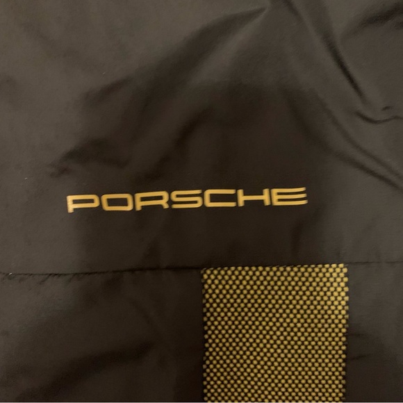 Men’s Porsche Design Windbreaker with Gold Mesh Design
Size Medium - Picture 8 of 11
